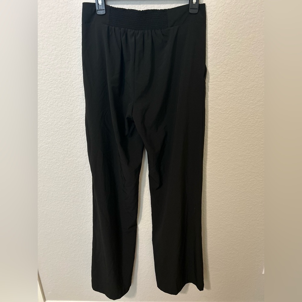 Arden B Black High Rise Stretch Dress Pants Lightweight Wide Leg Women’s - Picture 5 of 6